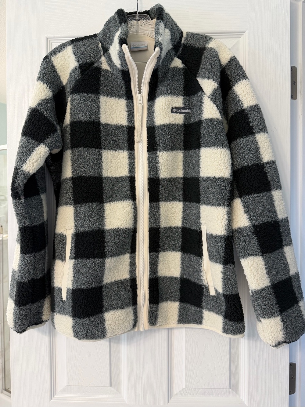 Columbia Fleece/ Sherpa Zip Up Jacket